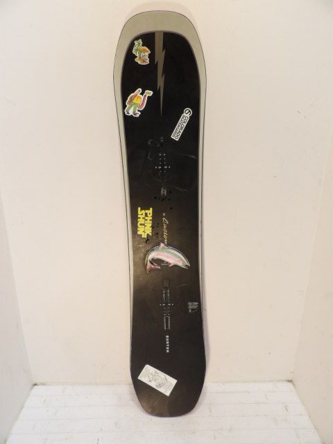 Youth Burton Custom Smalls Size 130cm Snowboard - Black