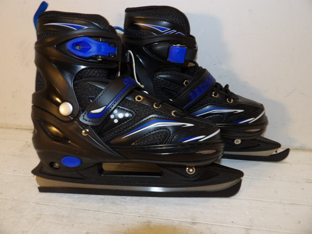Youth Ice Skates - 6.5 - 8.5 - Obensky - Black