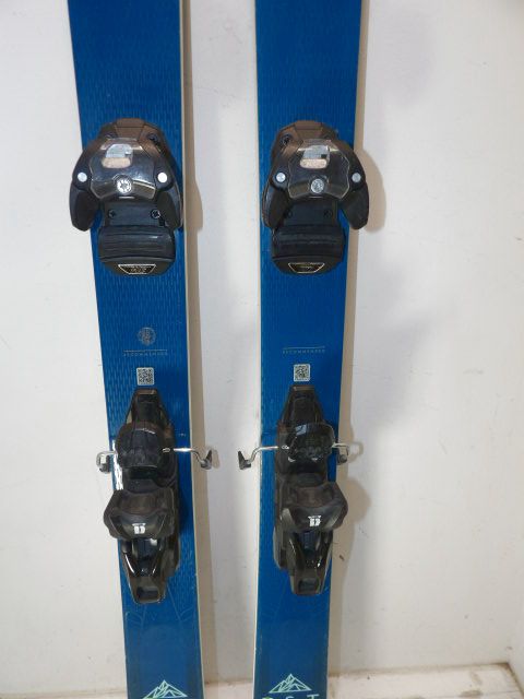 Womens Salomon Lux 92 w/ Warden Size 169cm Downhill Skis - Blue