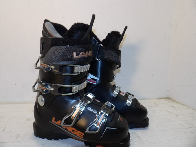 Womens Lange RX 80 Size 23.5 Downhill Boots - Black