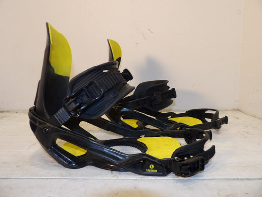 Mens Salomon Size Large Bindings - Black / Yellow