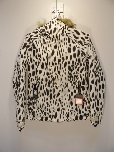 Women's 686 Nova Size Small Cheetah Jacket - Civet
