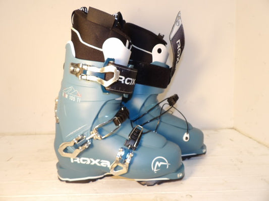 Womens Roxa R3 W 105 TI Size 24.5 Downhill Boots - Blue