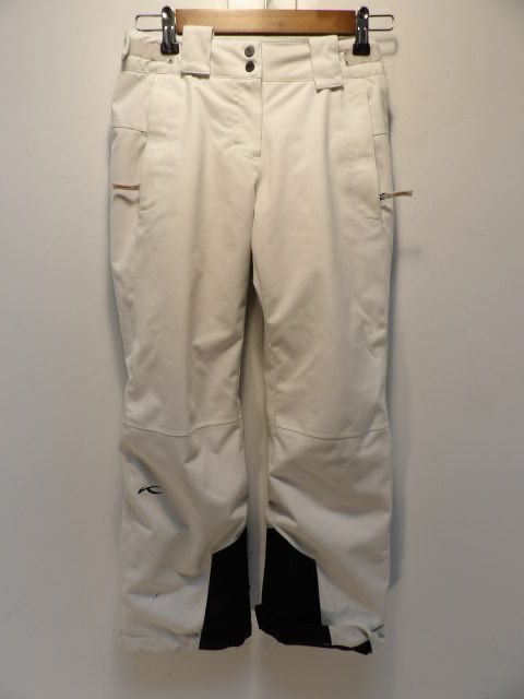 Youth Kjus White 10 Pants - White / Blue