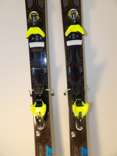 Mens Rossignol Experiance 88 w/ Look Dual Size 178cm Downhill Skis - Wood / Blue