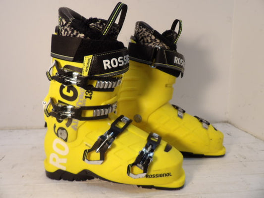 Mens Rossignol Alltrack Size 25.5 Downhill Boots - Yellow