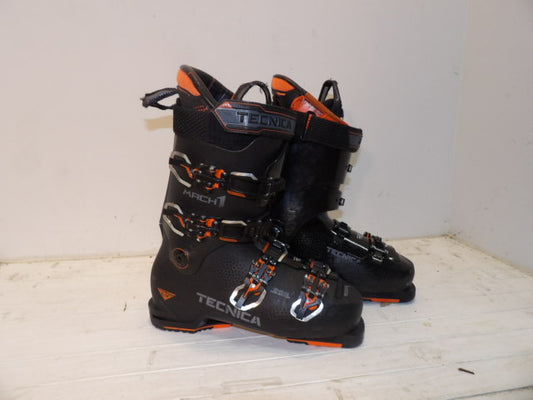 Mens Tecnica Mach 1 LV Size 26.5 Downhill Boots - Black / Orange