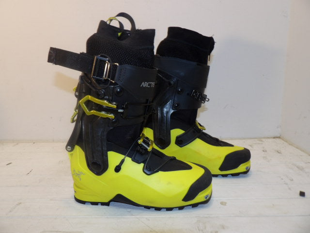 Womens Arcteryx Size 24.0 AT Boots - Yellow / Black