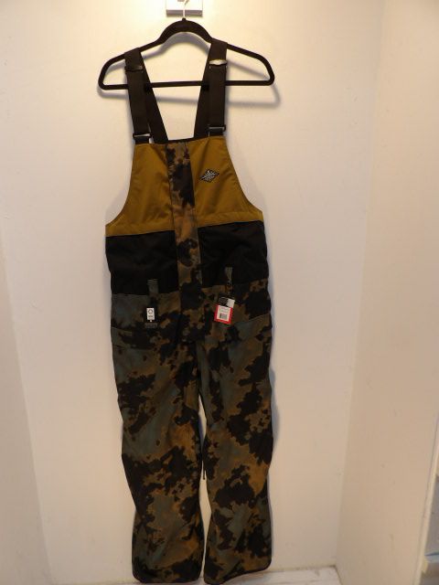 Men's 686 Size Large Camo Bibs