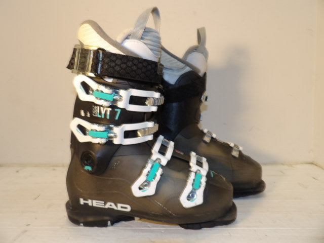 Womens Head Edge LYT 70 Size 25.5 Downhill Boots - Smoke