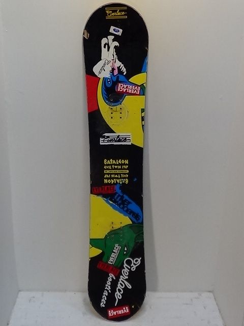 Men's Bataleon Evil Twin Size 147cm Snowboard - Black / Yellow