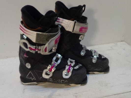 Womens Tecnica Ten 2 Size 26.5 Downhill Boots - Black