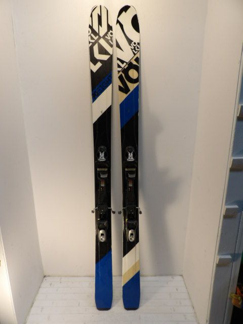 Mens Volkl 90EIGHT w/ Tyrolia Size 177cm Downhill Skis - Blue / Black / White