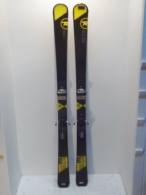 Mens Rossignol Experiance 84 w/ Marker Size 170cm Downhill Skis - Black / Yellow