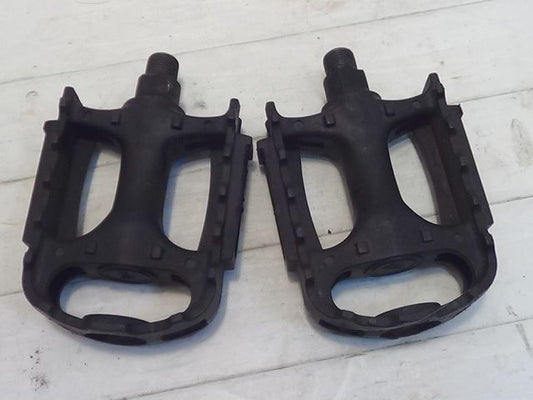 Bicycle Flat Pedals - Black