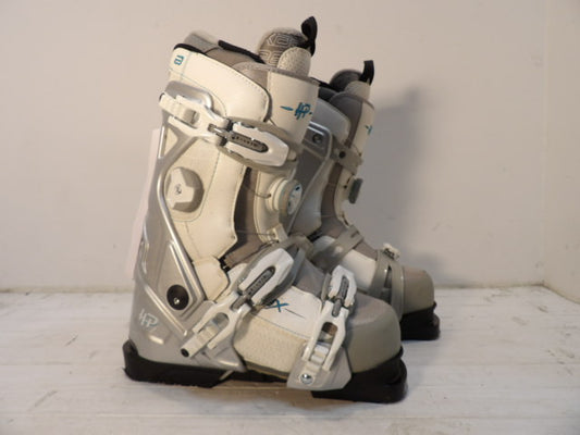 Womens Apex HP Size 25.0 Downhill Boots - White