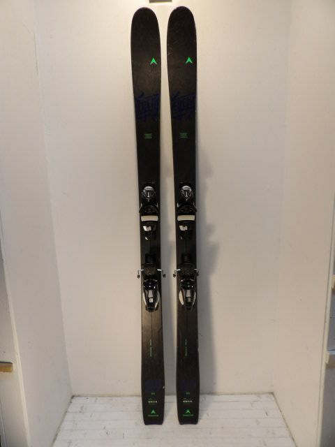 Mens Dynastar Legend 88 w/ Look Size 180cm Downhill Skis - Black / Green