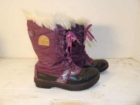 Women's Sorel 5.0 Purple Boots - Purple