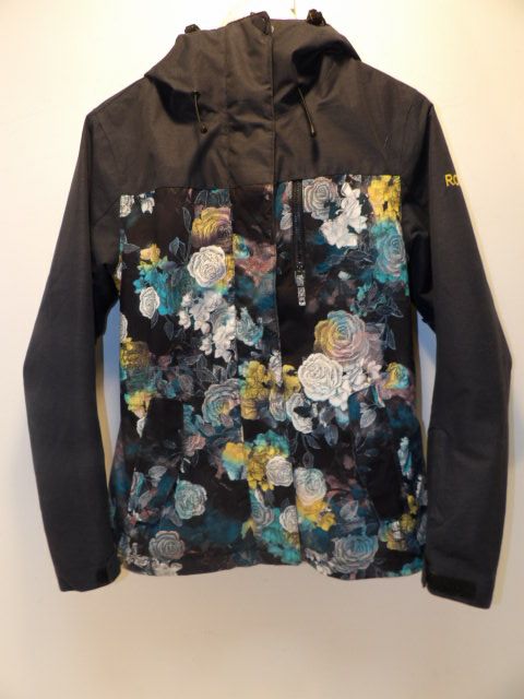 Women's Roxy 3 in 1 Size Small Floral Jacket - Blue / Roses