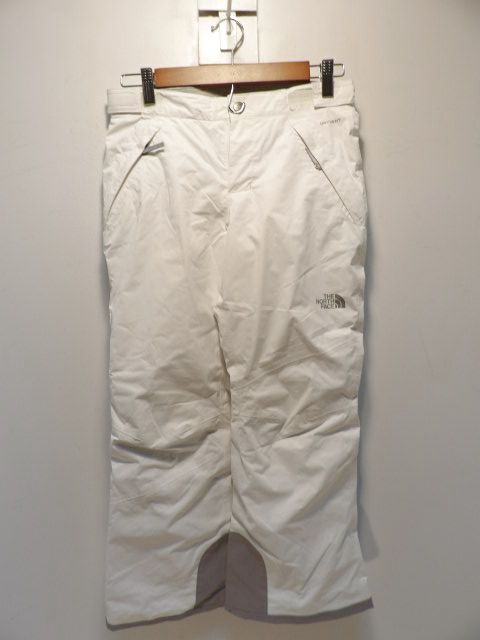 Youth North Face Medium Pants - White