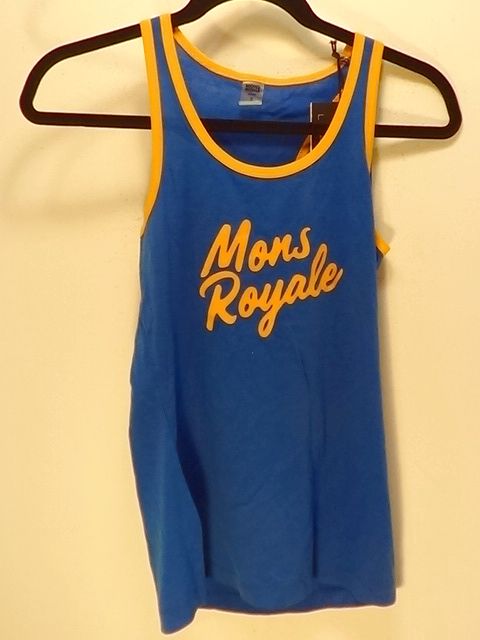 Mons Royale W's Icon Tank Top - Blue - S